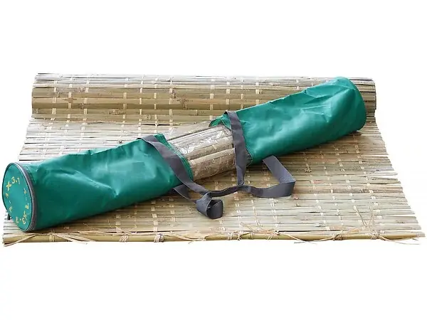 Rouleau de bambou 110 x 310 cm avec fil de coton "Haya" HABITAT ET JARDIN Solde