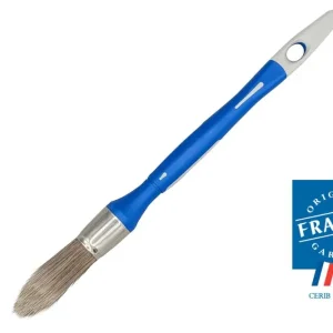 Pinceau à rechampir bi-matière Spécial Lasure et traitement du bois diamètre 18mm SAVY Prix Réduit