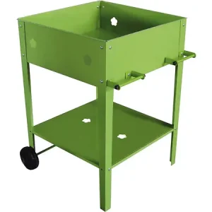 Table de rempotage métal "Laurier" - 55 x 55 x 80 cm - Vert HABITAT ET JARDIN Réduction
