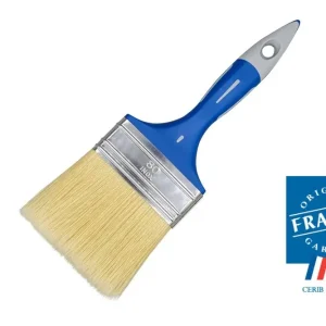 Réduction Pinceau plat bi-matière toute peinture largeur 80mm SAVY