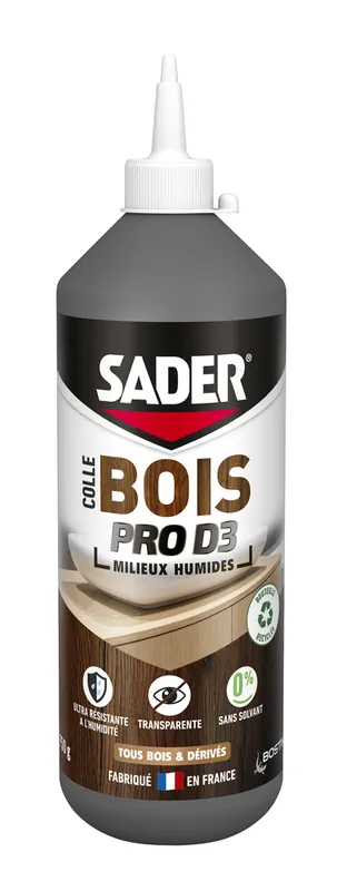 Vente Flash Colle à bois professionnelle D3 750g SADER