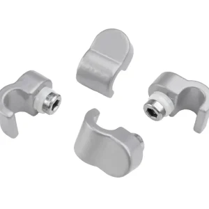 Support pour verre acrylique pour garde-corps gris perle X4 SOGEM Soldes