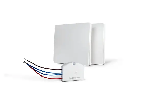 Kit va-et-vient sans fil sans pile DuoSwitch - Blanc SCS SENTINEL Authentique