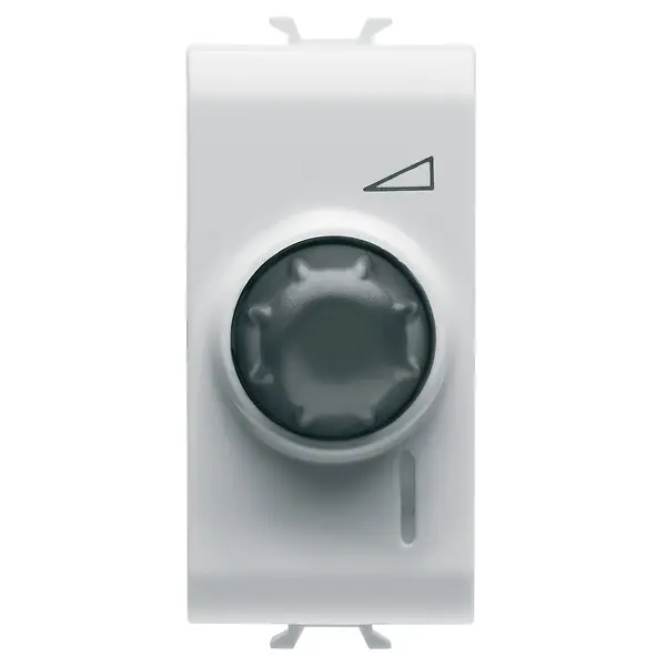 Variateur électronique rotatif ChoruSmart Blanc brillant 1 module - GEWISS - GW10575 Achat Immédiat