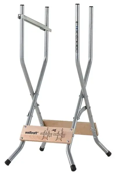 Chevalet de tronçonnage acier SB 60 - 100Kg WOLFCRAFT Authentique