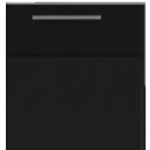 Offre Du Jour Porte de cuisine Lumi onyx H70xL40 1 porte, 1 tiroir Vendu separement kit tiroir GD MENUISERIES