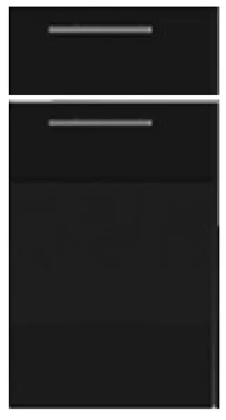 Offre Du Jour Porte de cuisine Lumi onyx H70xL40 1 porte, 1 tiroir Vendu separement kit tiroir GD MENUISERIES