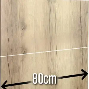 Expédié Aujourd'hui TC80CG2 Tiroir Casserolier 80cm chêne golden 2 VALINO