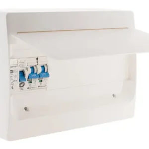 Tableau électrique pré-équipé 1 rangée 13 mod - Blanc - 230V ZENITECH Super Prix