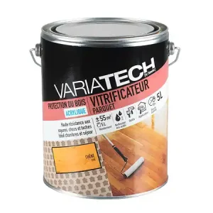 Vitrificateur parquet - Teinte chêne ciré - 5L VARIATECH Meilleure Vente
