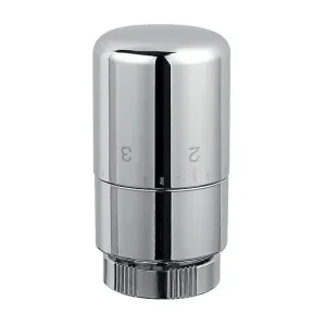 Tête thermostatique pour sèche-serviettes chrome - ATLANTIC - 850321 Offre Limitée