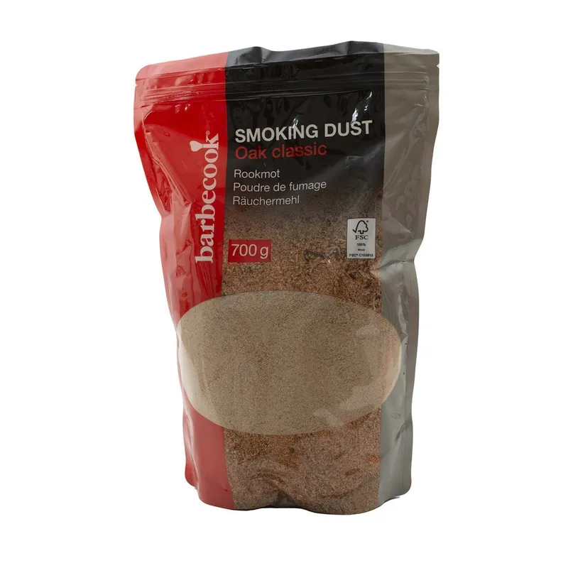 Poudre de fumage chêne 700 grammes BARBECOOK Petit Prix