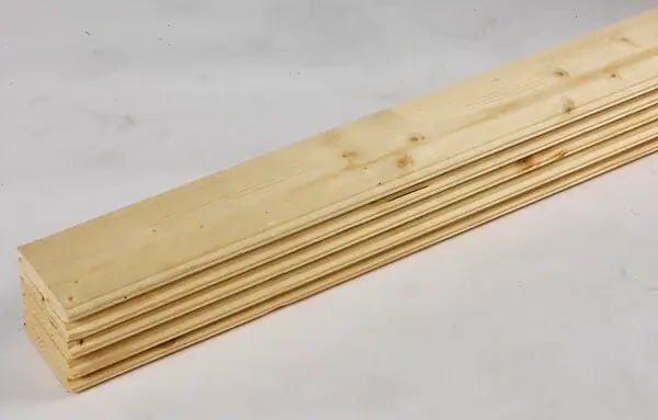 Offre Exclusive Lot de 5 lames pour volets - Bois sapin du nord - 2.4m AJ TIMBER
