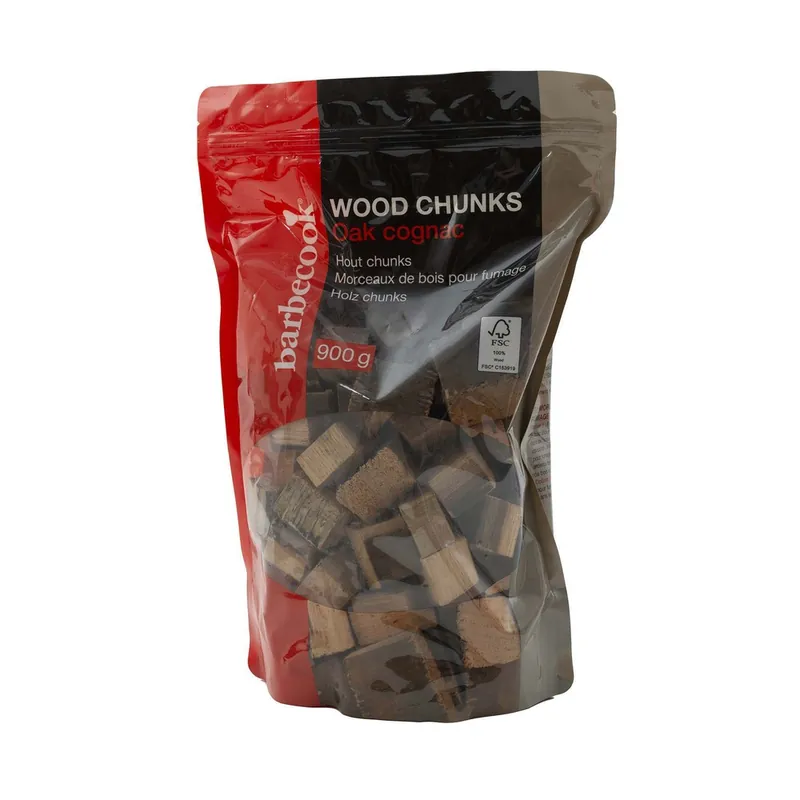 Bois de fumage chêne cognac 900 grammes BARBECOOK Meilleure Vente