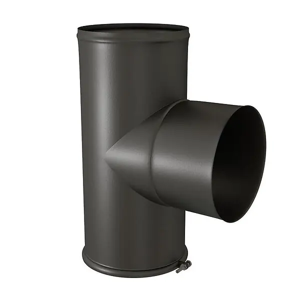 Té eq TEN 346406 avec tampon émail noir mat D153mm Petit Prix