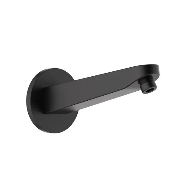 Bras de douche mural 20,2 cm pour douche de tête, raccord universel, noir mat (SATBSRKMC) SWISS AQUA TECHNOLOGIES Offre Exclusive