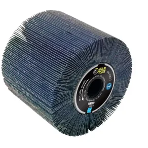 Prix Réduit Brosse à lamelles oxyde de zirconium grain 120 de 120 mm de diamètre FARTOOLS
