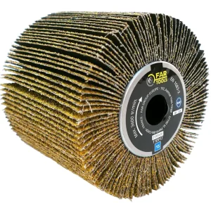 Brosse à lamelles abrasives de grain 36 de 120 mm de diamètre FARTOOLS Meilleur Prix