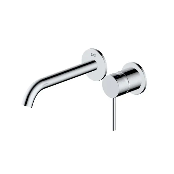 Swiss Aqua Technologies Aurum mitigeur lavabo encastré à levier avec corps d‘encastrement, chrome brillant (SATBAUR101CR) Remise