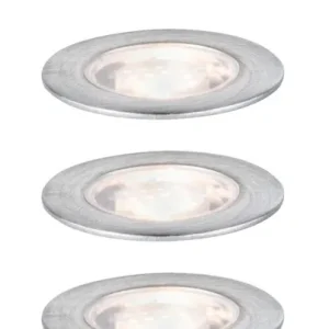 Prix Cassé Spots encastrables extérieur LED blanc chaud IP67 4x0,5W 5 lumens 12V Kit de démarrage - Link+Light PAULMANN