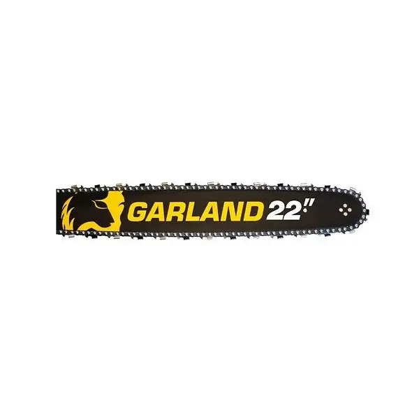 Top Vente Kit ensemble barre et chaine COMBO INDIANA 22" 3/8-V20 Noir GARLAND