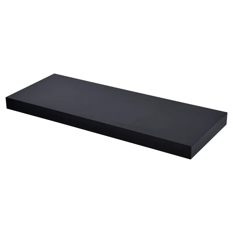 Tablette XL4 noire 600 x 235 x 38 mm DURALINE Meilleur Prix