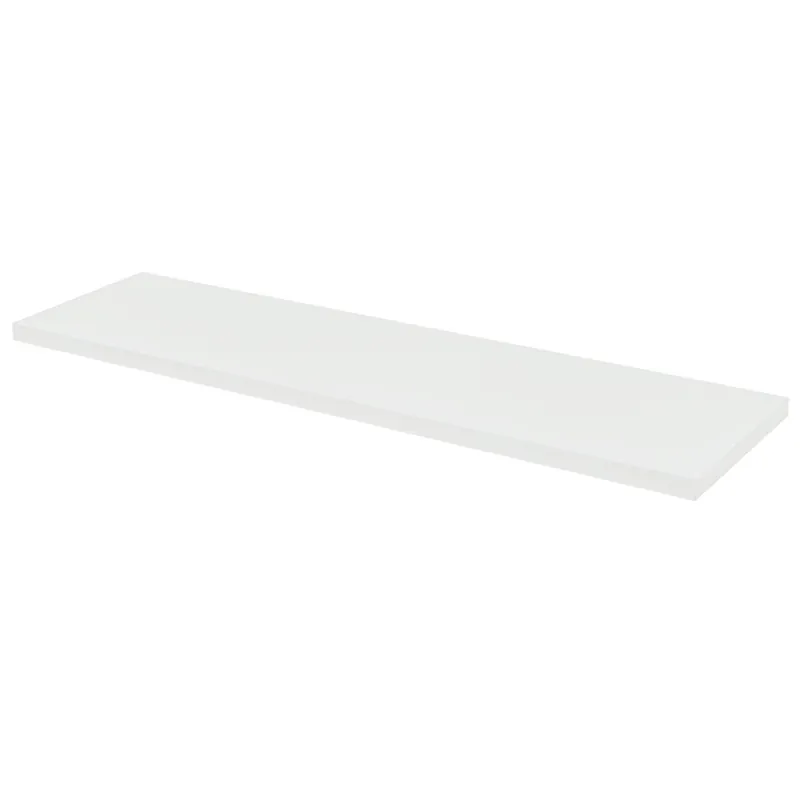 Tablette XS2 blanche 800 x 240 x 18 mm DURALINE Vente Directe