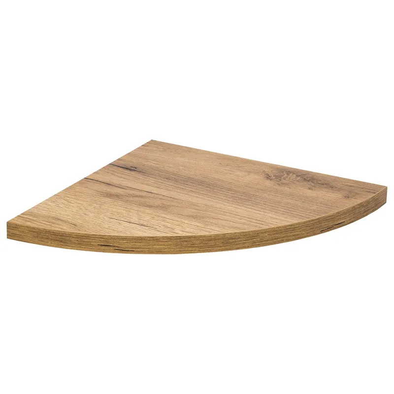 Nouvelle Collection Tablette d‘angle XS2 chêne 300 x 300 x 18 mm DURALINE
