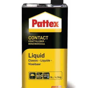 Top Vente Colle contact liquide - Ambré - 4,5Kg PATTEX