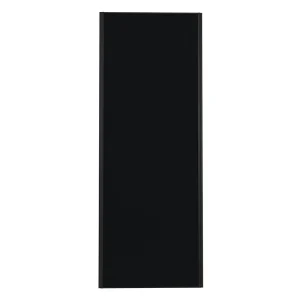 Bon Plan Porte de placard Noir Profil noir H 248,5 x L 62,2 cm YNGENIO