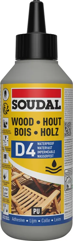 Bon Plan Colle bois extérieur PU 250 g SOUDAL