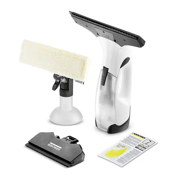 Meilleur Prix Nettoyeur de vitres sans fil WV 2 Plus - Blanc - 35 min KARCHER
