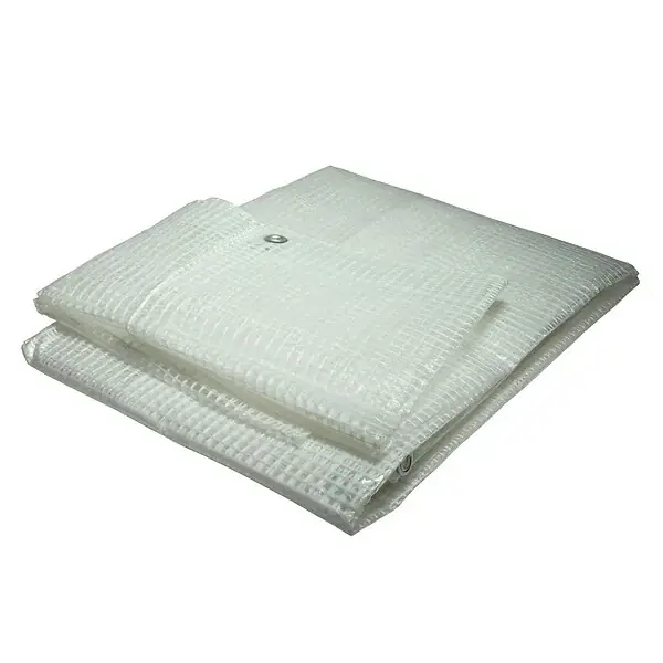 Commander Maintenant Toile pour pergola et tonnelle 4 x 10 m Transparente polyéthylène 170g/m² KZ GARDEN TECPLAST
