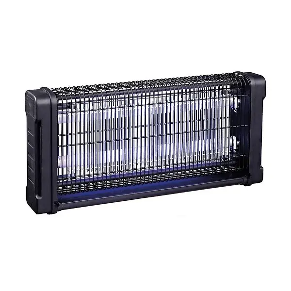 Seulement Aujourd'hui Lampe Anti Moustique Néon UV 30W Intérieur/Extérieur Piège à Insectes 100m² Grille Haute Tension Anti Mouches Insectes volants INTEC