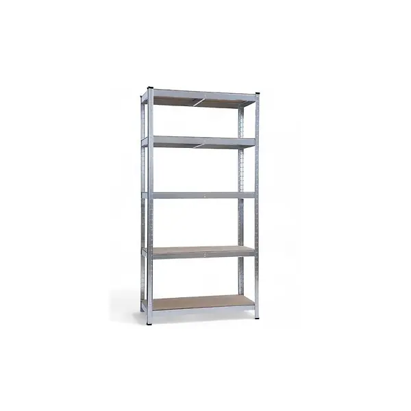 Etagères métal 90 x 40 x h180cm à 5 plateaux Structure Acier galvanisé Charge 175Kg / étage INTEC Réduction