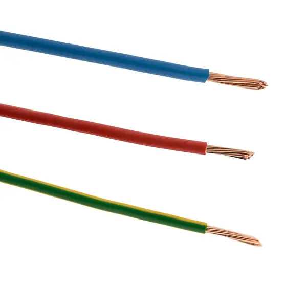 Expédié Aujourd'hui Set de 3 câbles électriques H07V-R 6mm² - 10m - Zenitech