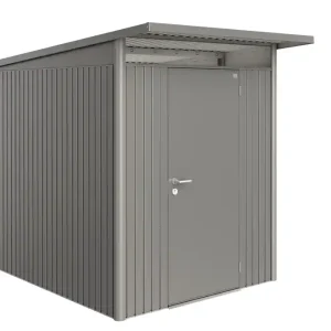 Abri de jardin AVANTGARDE A3 GRISQUARTZ 1 porte 4,33m2 BIOHORT Livraison à domicile incluse Haute Qualité