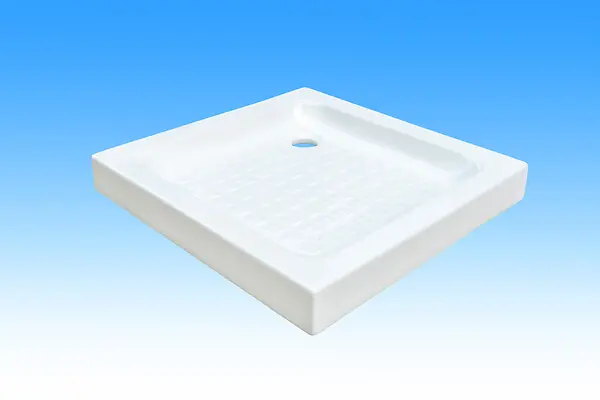 Receveur de douche Cera - Grès - Blanc - 70x70x9cm LT AQUA + Super Prix