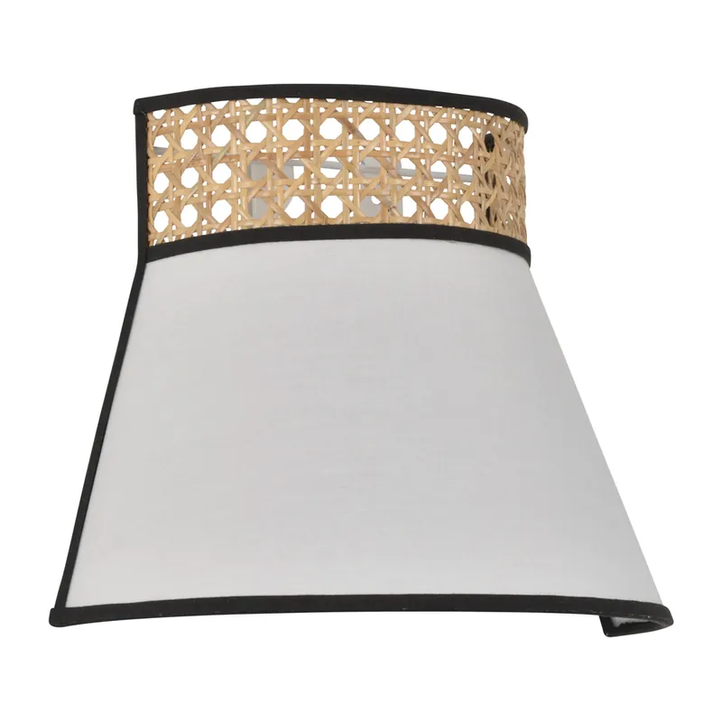 Applique PENNSY coton blanc IP20 E14 40 W COREP Vente Flash