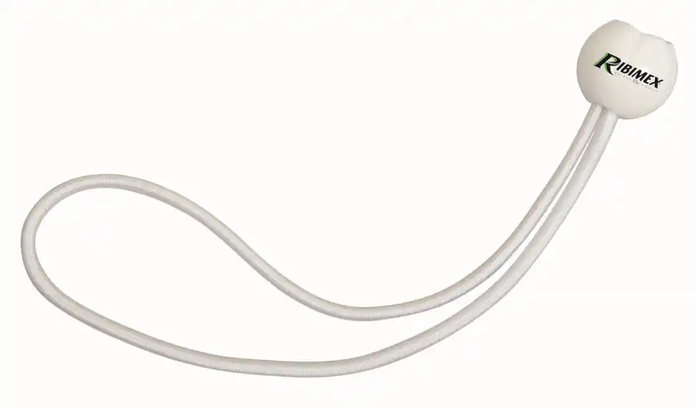 Attaches rapides blanches pour bâches par 4 RIBIMEX Promotion
