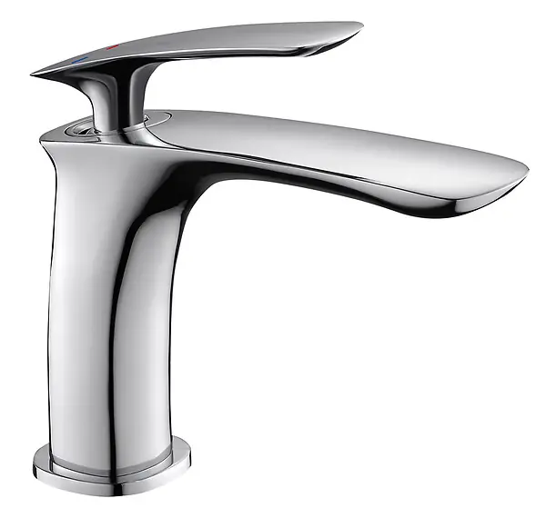 Mitigeur lavabo bas Orkid - Chrome - Laiton - 16cm ROUSSEAU Livraison Express