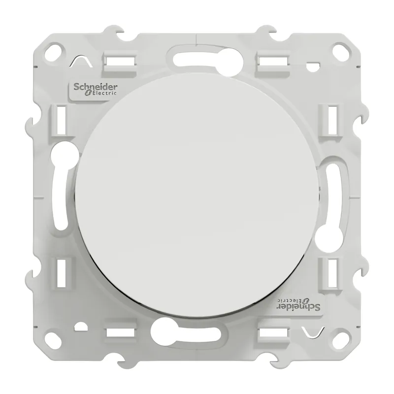 Paiement Sécurisé Poussoir 10 A blanc Odace 2011 SCHNEIDER ELECTRIC