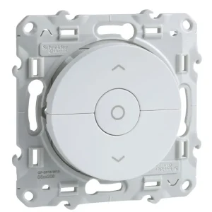 Meilleure Vente Interrupteur volet roulant 3 boutons blanc - Odace 2011 SCHNEIDER ELECTRIC