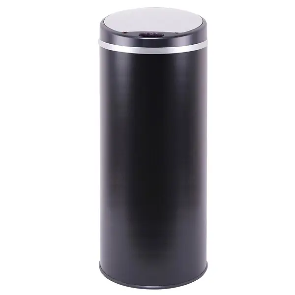 Poubelle automatique inox SOHO noir 42L KITCHEN MOVE Vente Directe