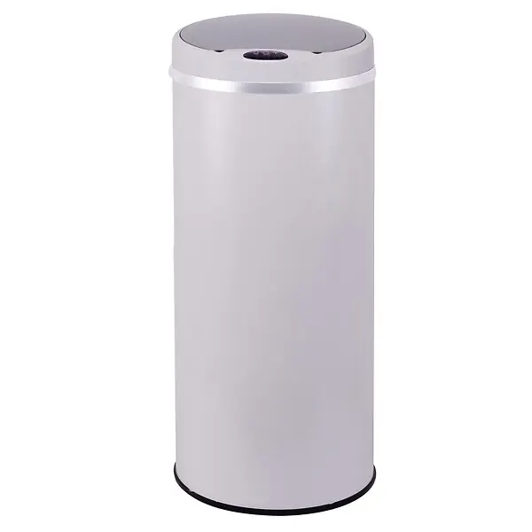 Nouvel Arrivage Poubelle automatique inox SOHO blanc 42L KITCHEN MOVE