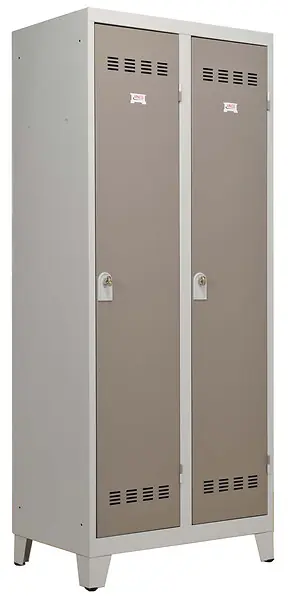 Livraison Express Kit de 4 pieds en acier pour vestiaire - Épaisseur 1,2mm P.HENRY