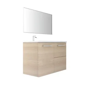 Set de 2 tiroirs MDF - Chêne clair - l50xP45cm VIF Offre Exclusive