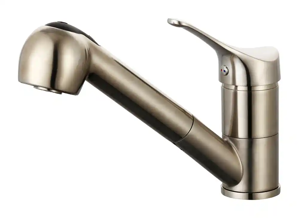 Satisfait Ou Remboursé Robinet de cuisine avec douchette Inox Target 40 - ESSEBAGNO