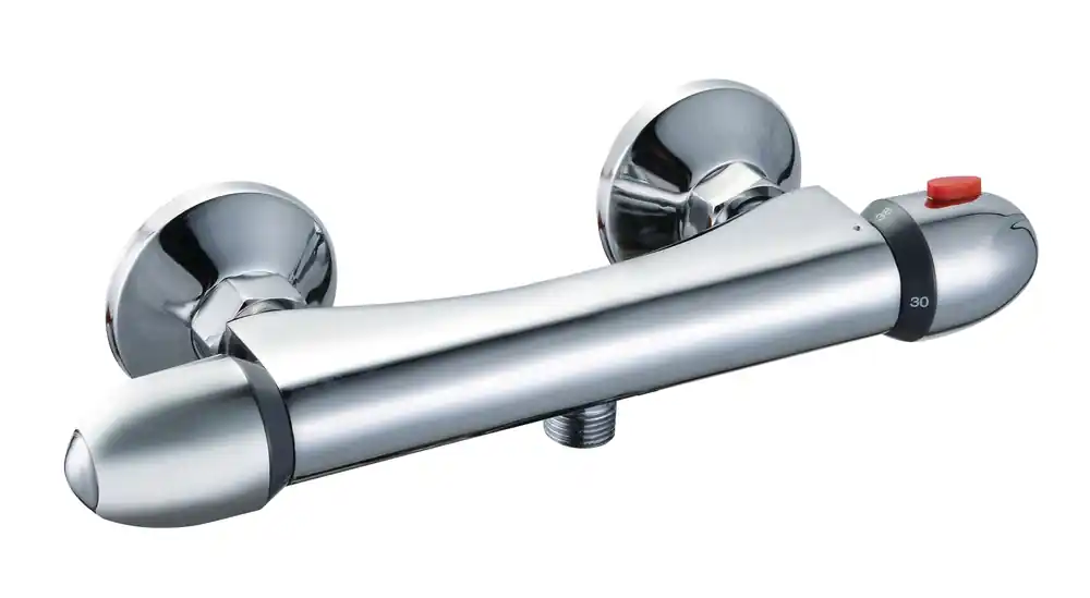 Commande En Gros Mitigeur thermostatique de douche Chrome Target - ESSEBAGNO