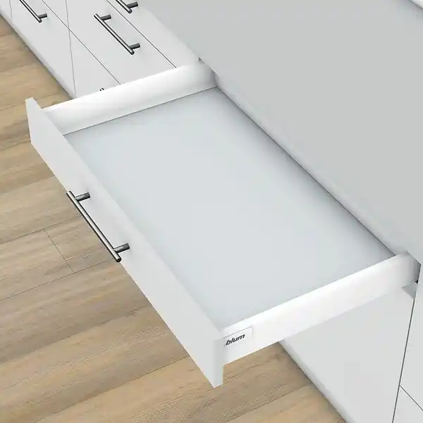 Tiroir TANDEMBOX hauteur M blanc L400mm - BLUMOTION - INT358M400BLS Meilleur Choix